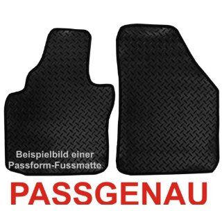 Passform Gummimatte Fussmatte zweiteilig für Peugeot 206 CC Cabrio