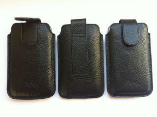 Case Pouch Bag Etui Cover beltcase für Alcatel OT 991D real Leather