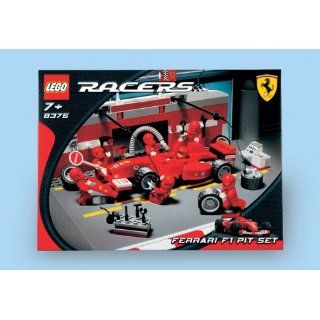 LEGO Racers 8375   Ferrari F1 Pit Set: Spielzeug