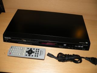 Panasonic DVD S295 DVD Player + Fernbedienung DIVX / MP3 / WMA / DOLBY