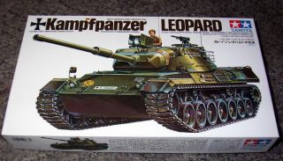 Kampfpanzer Panzer Bundeswehr Leopard A1 135 Tamiya Neu