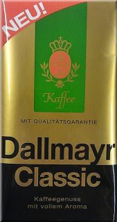 Dallmayr Classic Kaffee gemahlen 500g Packung (100g/1,298€uro