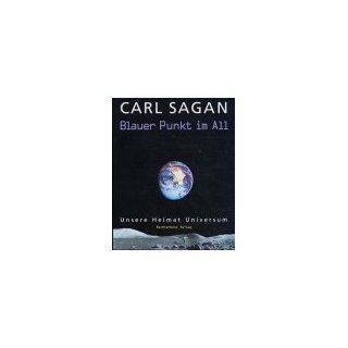 Blauer Punkt im All. Unsere Heimat Universum Carl Sagan