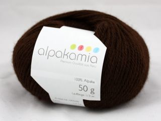 alpakamia Premium 100% Baby Alpaka Wolle 50g Strickwolle NEU