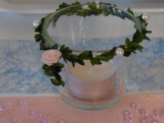Votivglas Tischdeko Teelicht Hochzeit Geburtstag Taufe