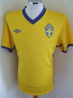 Trikot Schweden 2001/12 (XL) Home Umbro Maglia Sweden Shirt Camiseta