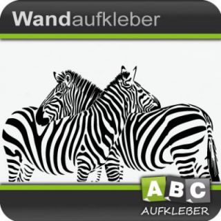G293 Wandtattoo Zebra Zebras Wandaufkleber Wand Tattoo Afrika