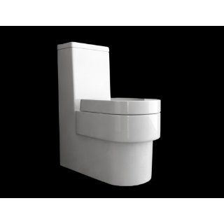 Design Stand Toilette, Klo Set frei stehend am Boden / Standtoilette