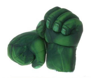tlg. SET Cosplay unglaubliche Hulk weich vornehm Handschuhe Neu