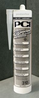 25,65€/L PCI Carraferm Sanitär Silikon 310ml anthrazit grau