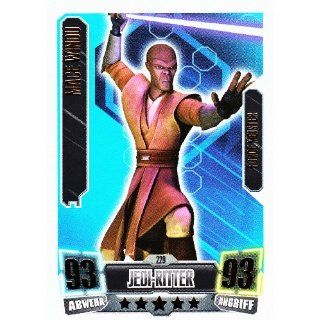 Star Wars Force Attax Serie 2 Einzelkarte 229 Mace Windu Jedi Ritter