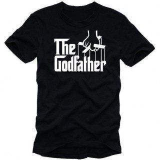 Cosa Nostra T Shirt Der Pate   Don Corleone schwarz/weiss 