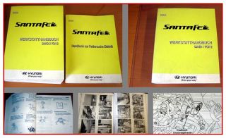 Hyundai Santa Fe 2006 Werkstatthandbuch 2005 2 Bände