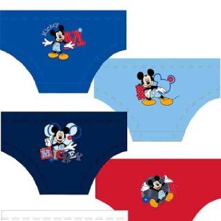 Disney Mickey Mouse 5 Pack Jungen Slips / Unterhosen Alter 18 Monate 5