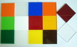 332 Farbig Color 500mm x 500 mm Plexiglas® Acrylglas
