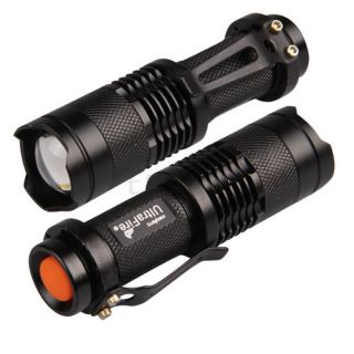 300LM CREE Q5 LED Taschenlampe Flashlight Outdoor 7W