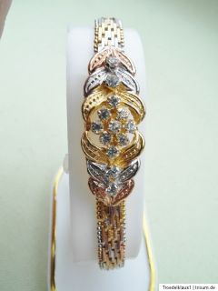 Massives   Silber Armband,,925 gestempelt,Reptil Designe,vergoldet