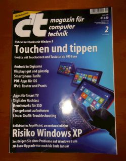 magazin für computer technik Nr. 02/2013 ct