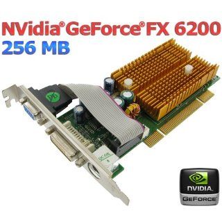 PCI Grafikkarte NVidia Geforce FX 6200 256MB Computer