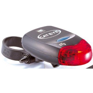 CATEYE Batterielampe hinten TL LD 260 G, schwarz/rot: Sport