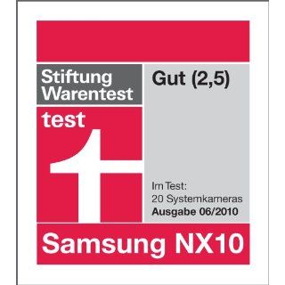 Samsung NX10 Systemkamera Kit inkl. 18 55 mm Objektiv 