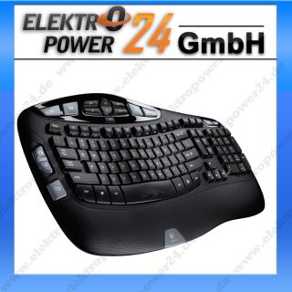 Logitech Wireless Keyboard K350 K 350 Tastatur drahtlos Spanisch
