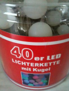 Lichterkette Witzige Kugeln 40 LED (823402)