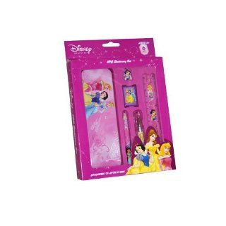Disney Prinzessin 6 Teiliges Schreibwaren Set (Federmäpchen