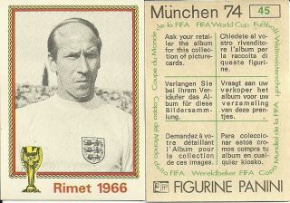 Panini WM 1974 München 74 Sticker Nr. 45
