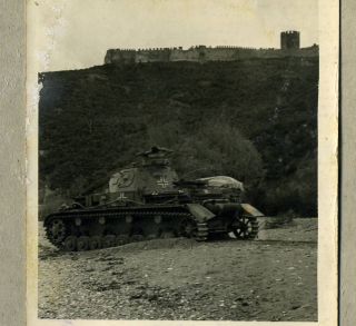 Fotoalbum viele Panzer eines Pz. Rgt. in Frankreich Belgien Balkan