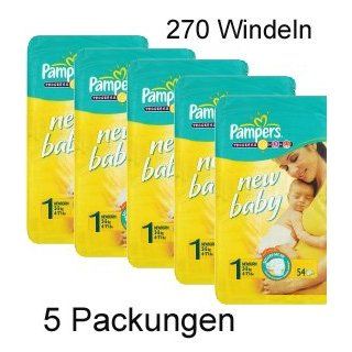 270 PAMPERS, New Baby   New Born, Gr 1, 2 5 kg Baby