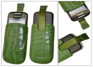 Lederetui Tasche Case Bag für Samsung S5570 Galaxy Mini
