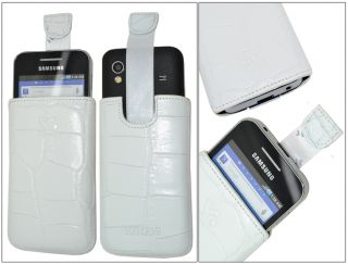 Original SunCase Etui Tasche TOP Case Samsung GT S5830i