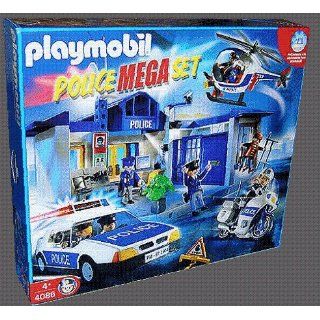 PLAYMOBIL® 4086   Polizei Mega Set Spielzeug