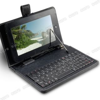 für 7 Zoll epad Tablet PC Tasche mit USB Tastatur Keyboard