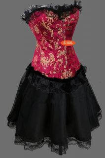 Corsagen Kleid Bustier Moulin Rouge Barock neu 342