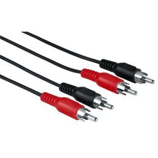 Hama Audio Kabel (2 Cinch Stecker, 3,5mm Klinken Stecker, 2m) [