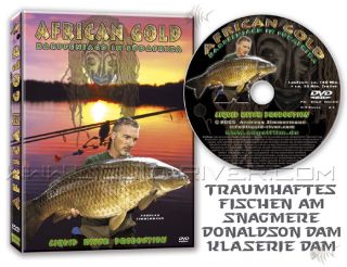 DVD AFRICAN GOLD, Karpfenfischen in Südafrika, Boilies, RIG, Karpfen