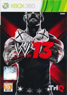 WWE 13 2013 XBOX 360 Genuine Game BRAND NEW SEALED 752919554975