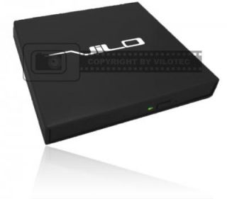 Externer DVD Brenner 4x Dual Layer Laufwerk Slim Line USB 2 0 Schwarz
