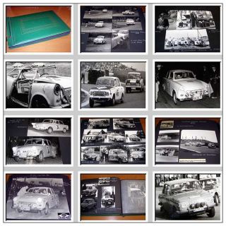 Fotoalbum Rallye DDR 1969 Trabant 601, Wartburg 353