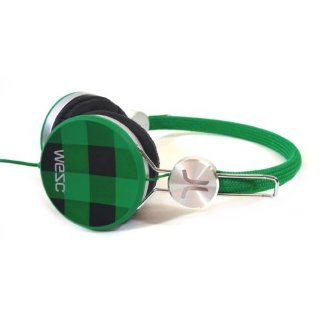 Wesc Banjo Kopfhörer Headphones kariert blarney green 