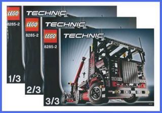 LEGO BAUANLEITUNG 8285 Technik Abschlepptruck Truck 363