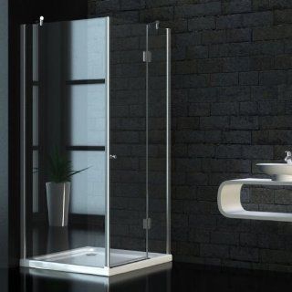 Moderne Glas Duschkabine / Duschabtrennung 90 x 90 cm 