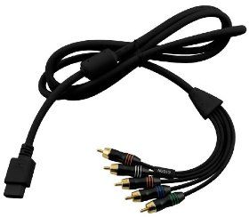 Nintendo WII Component Cable, black Games