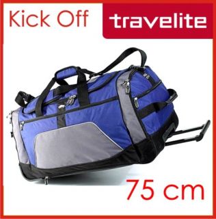 Travelite Kick Off XL Trolley Reisetasche 75 cm blau