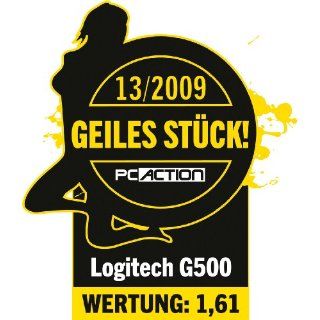 Logitech G500 Gaming Maus schnurgebunden Computer