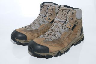 MEINDL Boots Braun/Grau aus Leder GR 10,5 #W354