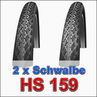 Schwalbe HS159 Draht Reifen 18 x 1,75  47 355 weißring