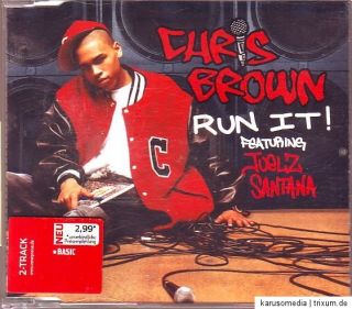MAXI CD // Chris Brown   Run It
